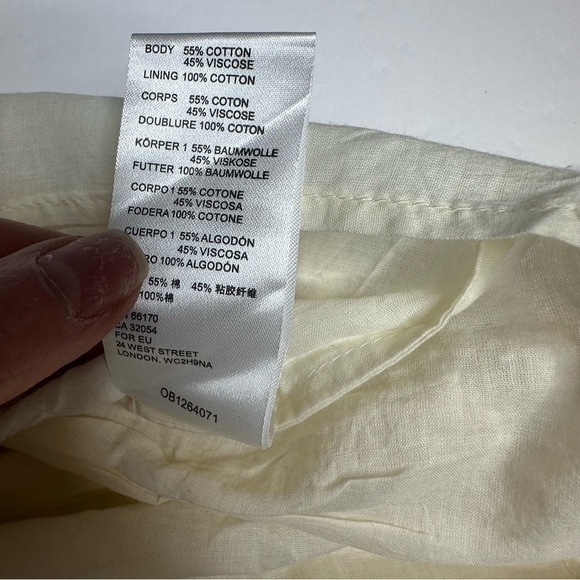 NWT Free People Jillian Floral Eyelet Lacey Mini Skirt L - Picture 12 of 15